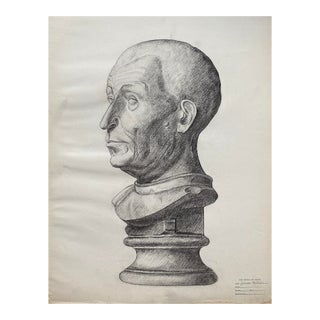 1930s James Wilson Sculpture Drawing For Sale