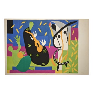 Henri Matisse,the Sadness of the King, 1958, Lithograph For Sale
