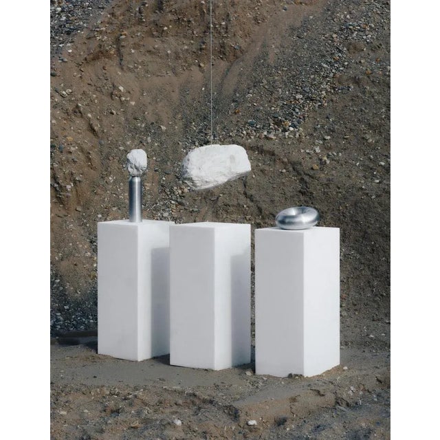 Gray Pendulum Pendant Sculpture by Vaust For Sale - Image 8 of 10