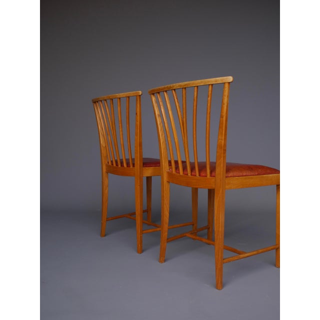 Dining Chairs by Elmar Berkovich for Zijlstra te Joure, 1947, Set of 2 For Sale - Image 6 of 15