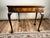 Inspired by the elegant furniture of 18th-century England, this handsome Georgian-style Chippendale game table was crafted...