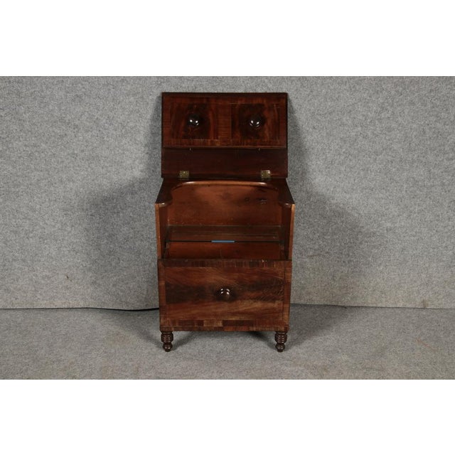 Small Antique English House Bar in Mahogany, 1840 For Sale - Image 15 of 18