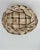 1990s Vintage MCM Italian Ceramic Hand Painted Fruit Basket Centerpiece For Sale - Image 5 of 7