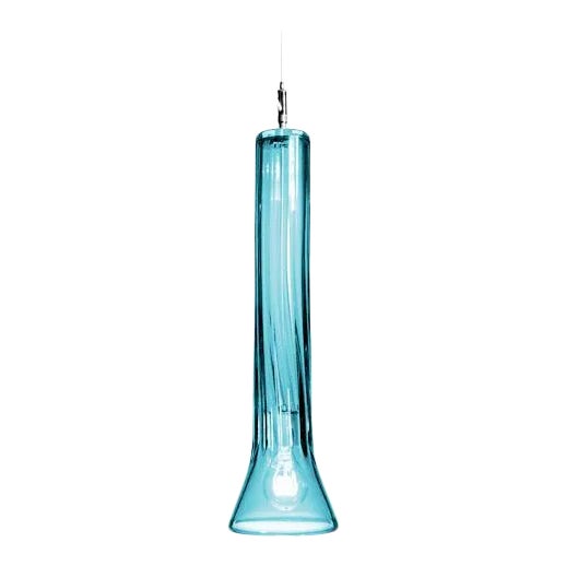 Clarion Pendant Light from the Flashlight Collection in Lagoona For Sale
