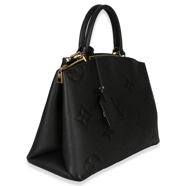 Contemporary Black Monogram Empreinte Giant Grand Palais For Sale - Image 3 of 8