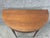 Traditional Antique Sheraton Demilune Console Table | Mahogany Inlaid Federal Entry Table For Sale - Image 3 of 5