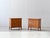 Mid-Century Modern Nightstands in Cherry Wood, 1960s, Set of 2 For Sale - Image 4 of 16