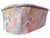 Textile 1990 Postmodern Kagan Style Biomorphic Kidney Bean Shaped Curved Platform Carson’s Sofa For Sale - Image 7 of 12
