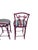 2 Vintage Chinese Chippendale Regency Side Chair Counter Stools Aluminum Bamboo For Sale - Image 11 of 16