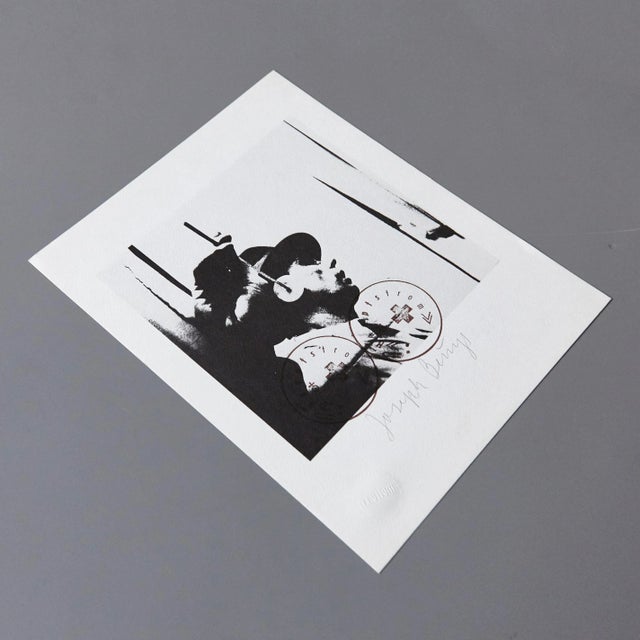 1970s Lithograph by Joseph Beuys for Bolaffiarte, 1974 For Sale - Image 5 of 11