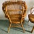 Pair of Rare Vintage Bamboo and Rattan Chairs For Sale - Image 4 of 8