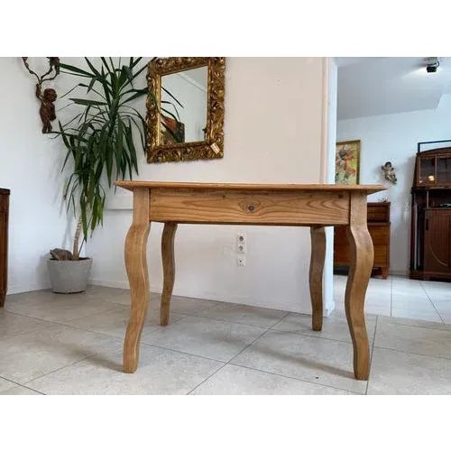 Farmhouse Table in Spruce For Sale - Image 11 of 13