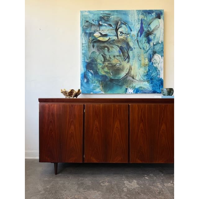 Mid-Century Modern 1970s Danish Rosewood Sideboard by Skovby For Sale - Image 3 of 12