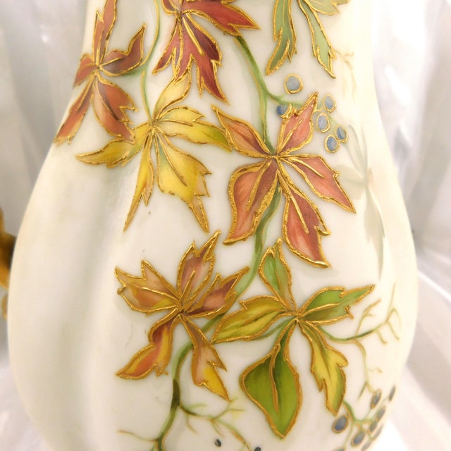 Late 18th Century Signed Haviland Hand Painted and Decorated Chocolate Pot For Sale - Image 4 of 14