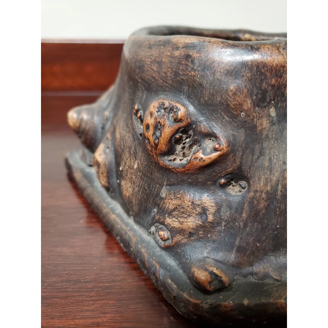 1900 1909 Japanese Wooden Ikebana Container Chairish