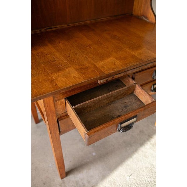 Late 18th Century Antique Possum Belly Hoosier Bakers Cabinet For Sale - Image 10 of 18