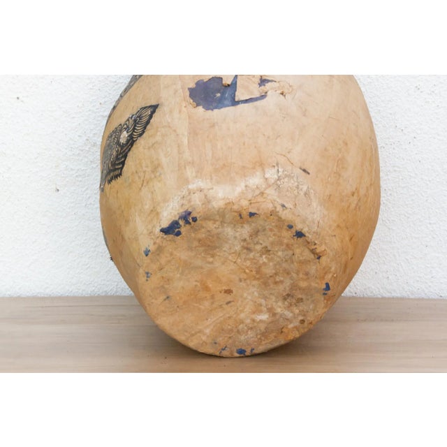 Mythical Guardian Paper Maché Basket For Sale - Image 10 of 12