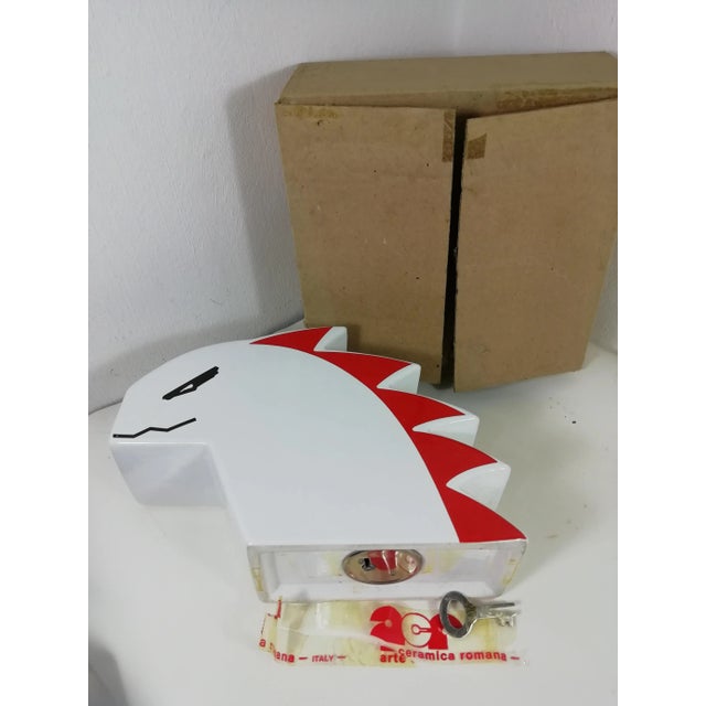 Dragon Piggy Bank from ACR Arte Ceramica Romana, Italy For Sale - Image 4 of 12