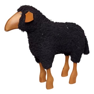 Small Black Sheep by Hanns Petter Krafft For Sale