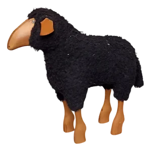 Small Black Sheep by Hanns Petter Krafft