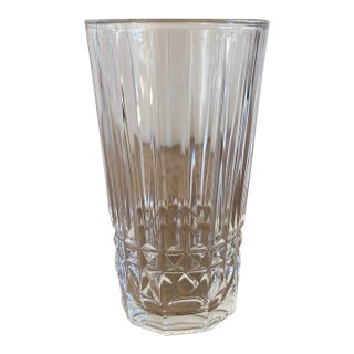 Late 20th Century Val St. Lambert Crystal Vase For Sale