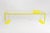 Yellow-Transparent Lucite Console Table For Sale - Image 4 of 6