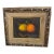 Vintage Italian Oil on Canvas Painting of Lemon and Orange Fruit Signed For Sale