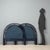 Pair of single bed headboards produced in the 1980s by Roberti Rattan. Made of wood and rattan, these headboards feature a...