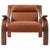Mid-Century Leather Woodline Armchair by Marco Zanuso for Cassina, Italy For Sale - Image 11 of 11