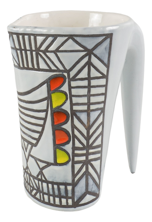 Dove Grey Ceramic Pitcher by Roger Capron, 1950s