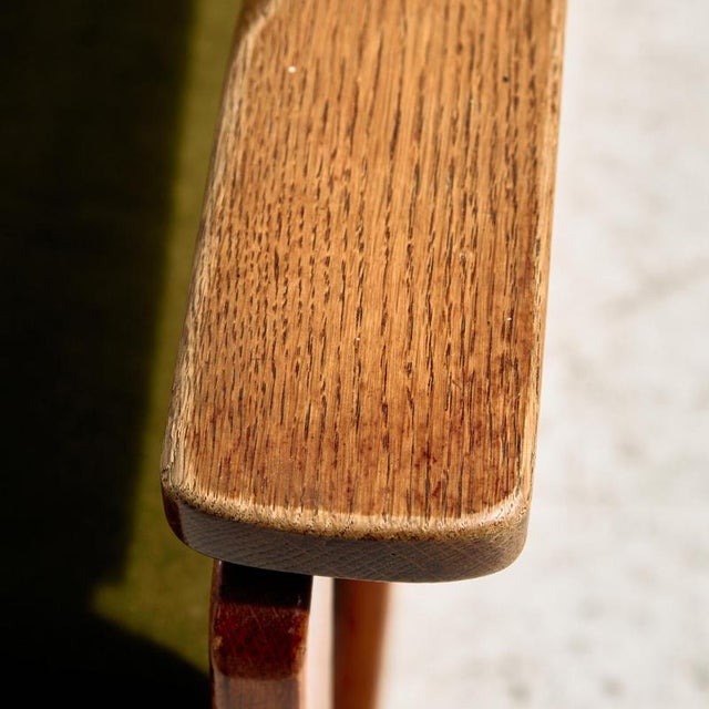 1960s Hungarian Beech Lounge Chair, 1960s For Sale - Image 5 of 16