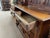 Wood 100+ Year Old Hutch Cabinet, Burl Wood Inlay, Hand Carved, Beautiful Antique For Sale - Image 7 of 12