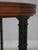 Brown Baker Faux Bamboo Round Accent Table For Sale - Image 8 of 14
