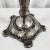 Silver Vintage Silverplate Candlestick With Embossed Floral Motifs · Made in India For Sale - Image 8 of 9