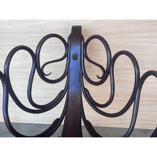 19th Century Viennese Jacob & Josef Kohn Attributed Bentwood Cradle For Sale - Image 11 of 18