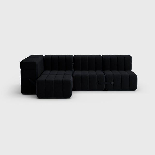 Not Yet Made - Made To Order Flexible Small Corner Sofa by Ambivalenz, Set of 9 For Sale - Image 5 of 5