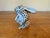 Figurative Herend Fishnet "Scratching" Bunny 1st Edition Ornament For Sale - Image 3 of 6