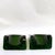 Mid-Century Modern 1960's Shovel Wedge Green Glass Bookends Attributed to Blenko by Wayne Husted-a Pair For Sale - Image 3 of 11