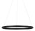 Visual Comfort Modern Fiama 30 Suspension LED Black For Sale