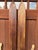 Antique Wooden Skis With Original Bamboo Ski Poles – Early 20th Century Nordic Ski Set – Rustic Ski Lodge & Cabin Wall Decor For Sale - Image 4 of 18