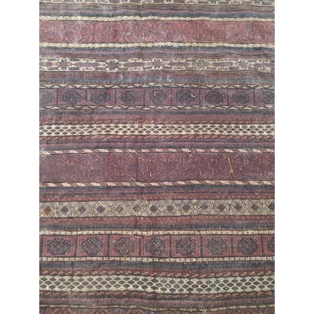 1900s Antique Soumak Kilim For Sale In New York - Image 6 of 8
