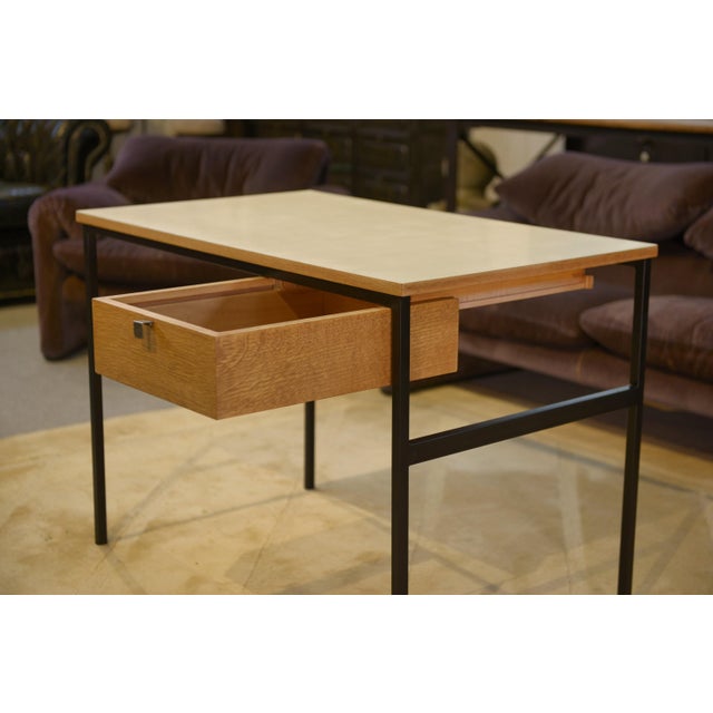 Wood Vintage CM217 Student Desk by Pierre Paulin for Thonet, 1960s For Sale - Image 7 of 12