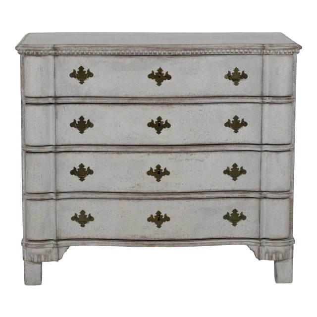 Scandinavian Baroque Chest, 18th Century For Sale