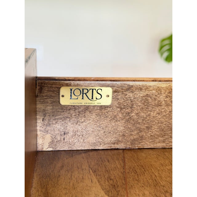 French 18th C. Charles II Style Barley Twist Spanish Revival Side Table With One Drawer Solid Walnut Wood in Style of Theodore Alexander / Eddie Bauer For Sale - Image 9 of 12