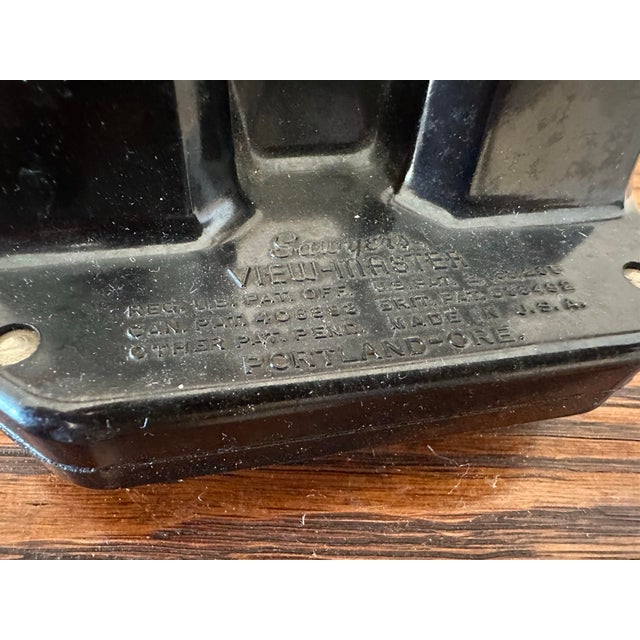 Mid-Century Modern Vintage Black Sawyer View Master For Sale - Image 3 of 3