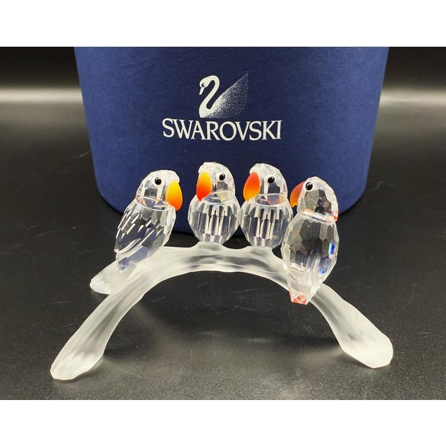 Statuetta Baby Lovebirds by Swarovski, 2000s For Sale - Image 13 of 14