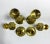 Vintage Graduated Brass Candlesticks – Set of 6 For Sale - Image 4 of 10