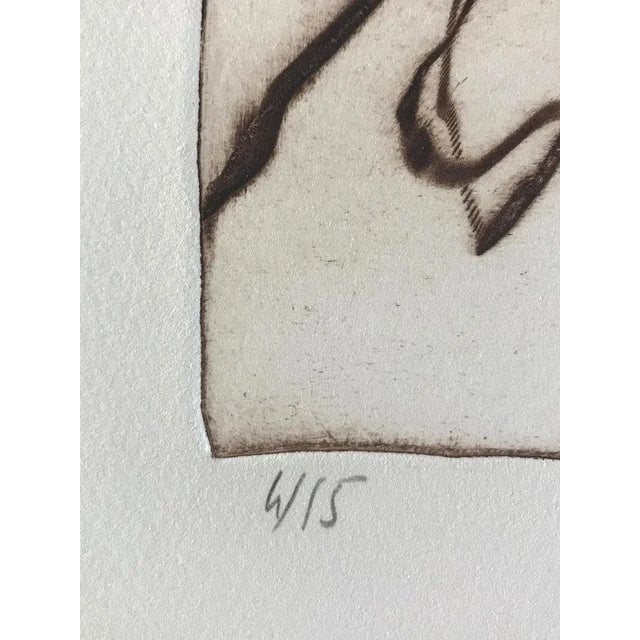 Modern Emmanuelle Renard, Composition with Banana, Engraving For Sale - Image 3 of 5