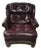 Hancock & Moore Tufted Leather Lounge Chair For Sale