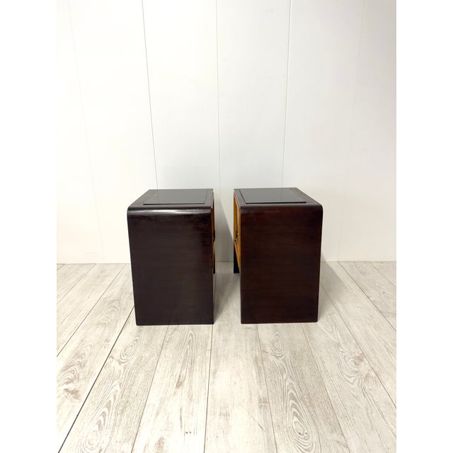 Bedside Tables in the style of to Paolo Buffa, 1950s, Set of 2 For Sale - Image 11 of 16